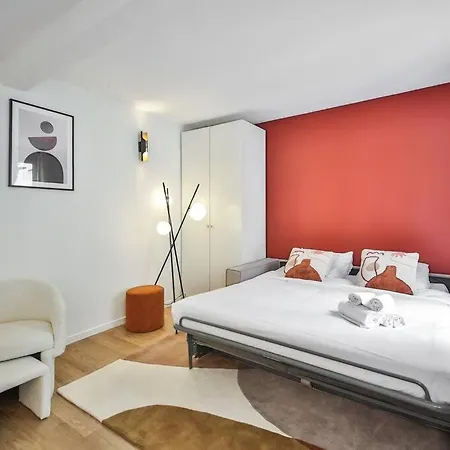 2g.studio#jardin Luxembourg#necker#fullequipped Appartement *