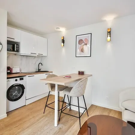 Appartement 2g.studio#jardin Luxembourg#necker#fullequipped
